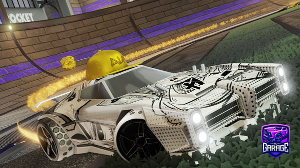 A Rocket League car design from FakeAlpha_07