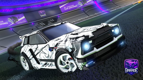 A Rocket League car design from The_Snacklord