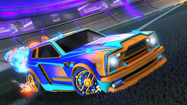 A Rocket League car design from CrspyChkn