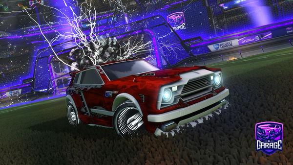 A Rocket League car design from Jacobps5rl