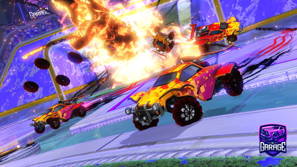 A Rocket League car design from Br3adz