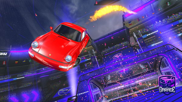 A Rocket League car design from tackywacky85