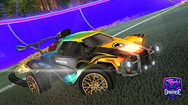 A Rocket League car design from XxLAMETRADERxX