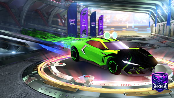 A Rocket League car design from rosestime7