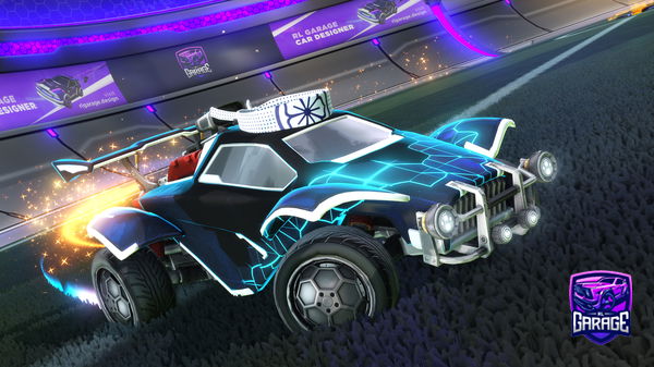 A Rocket League car design from CHAIRCHE_FEMELS