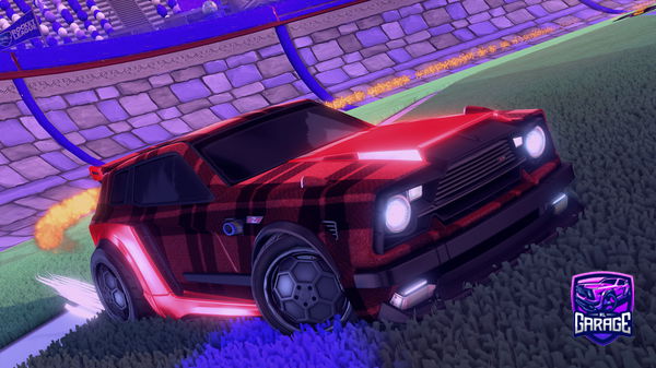 A Rocket League car design from AstroVeNxM