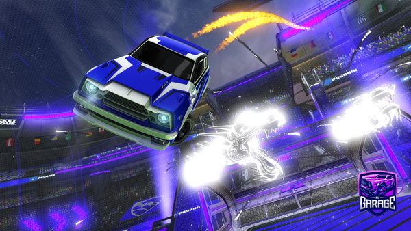 A Rocket League car design from TTVLucasPlayZ