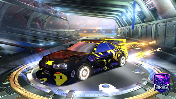 A Rocket League car design from ClazPZa
