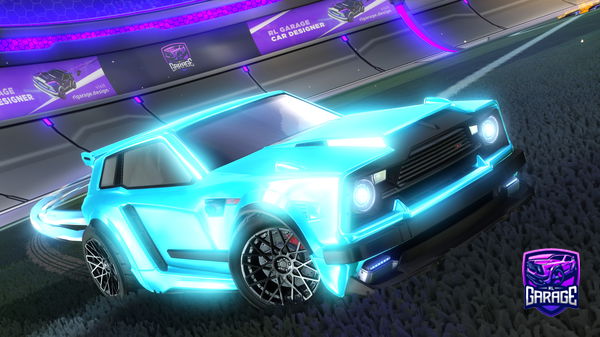 A Rocket League car design from litrdrr