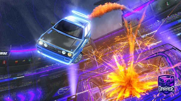 A Rocket League car design from Evkana