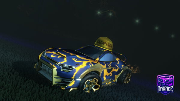 A Rocket League car design from 1stburtonboy06