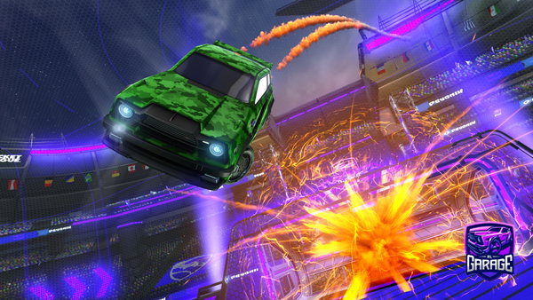 A Rocket League car design from Shortmite546