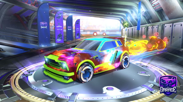 A Rocket League car design from MadOxymoron