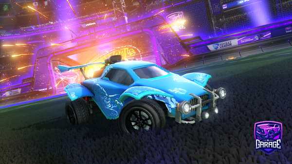 A Rocket League car design from corxpts