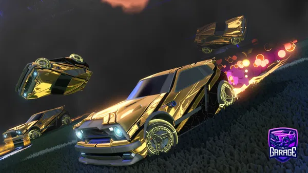 A Rocket League car design from skaapyo