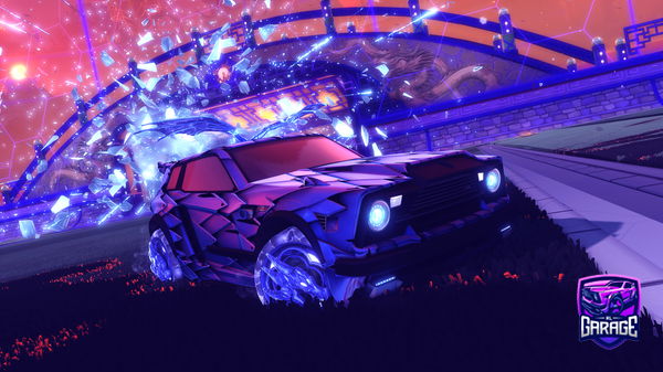 A Rocket League car design from happyhippy11