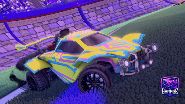 A Rocket League car design from magatraxx