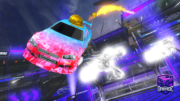 A Rocket League car design from Alba7er1013