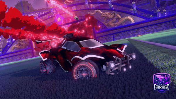 A Rocket League car design from My_heart