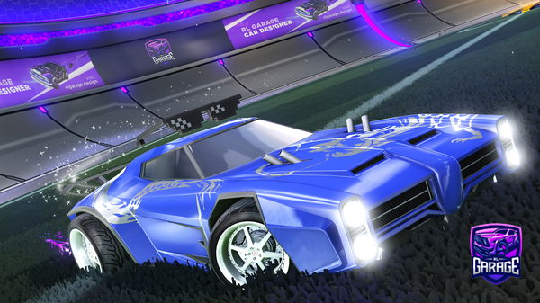 A Rocket League car design from Azta_rl