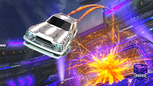 A Rocket League car design from SargonP123