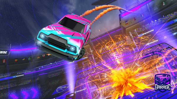 A Rocket League car design from Bogdij