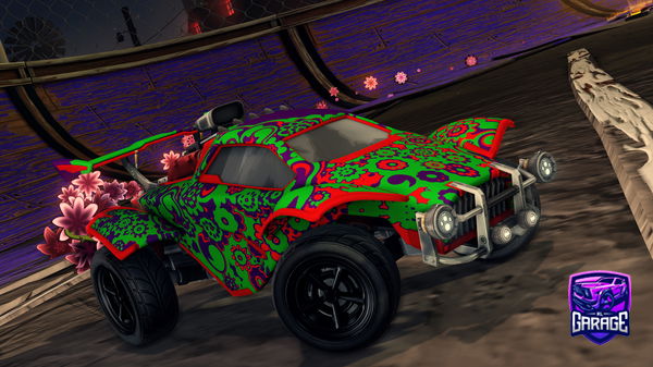 A Rocket League car design from JULA11
