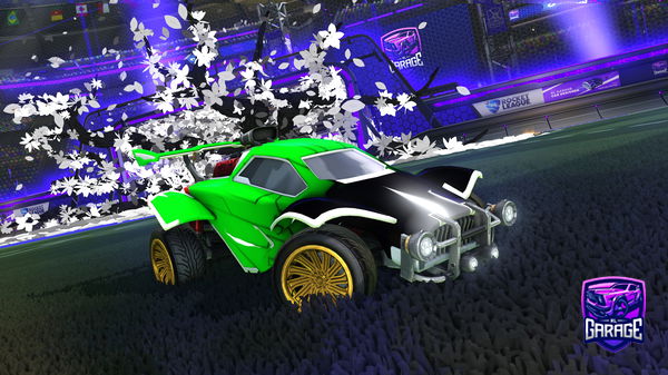 A Rocket League car design from Triangle_2022