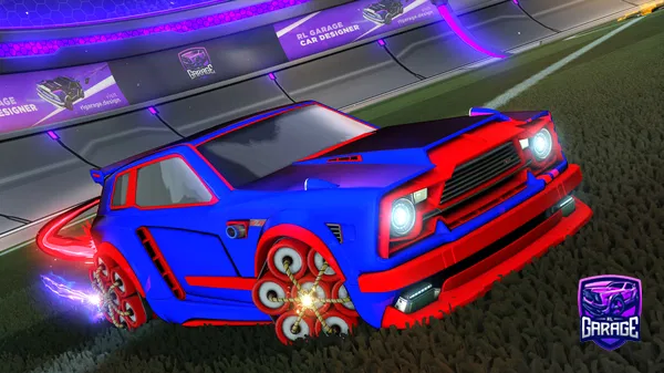 A Rocket League car design from Anasspeed