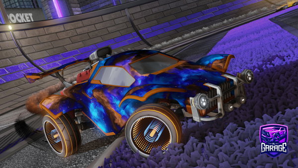 A Rocket League car design from Bikeal