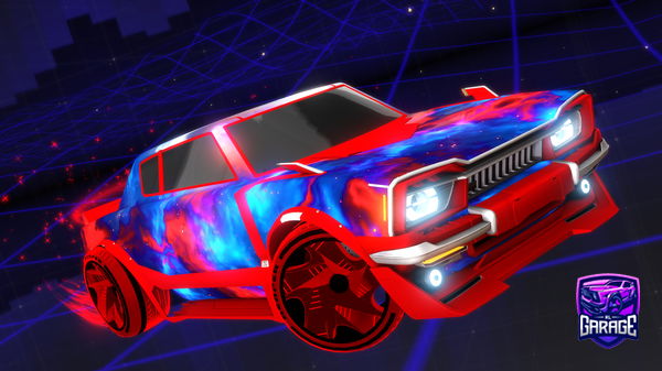 A Rocket League car design from comment_next_car_colour