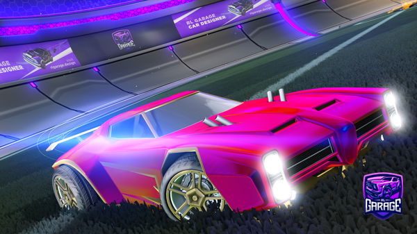 A Rocket League car design from DaddyDayot