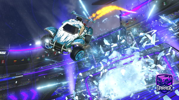 A Rocket League car design from D64s
