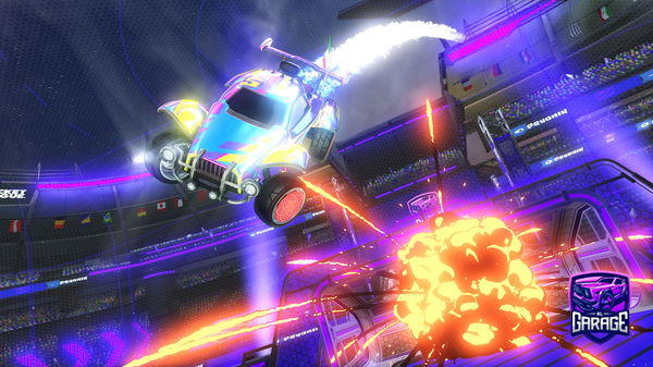 A Rocket League car design from sim0n_048