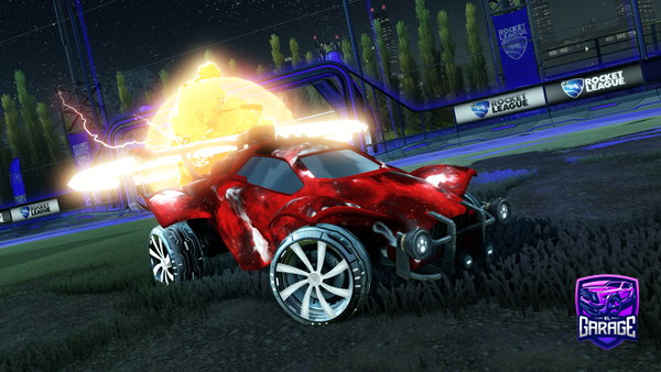 A Rocket League car design from PXTTSY-10