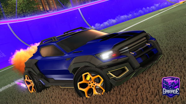 A Rocket League car design from Mickler-Kid01