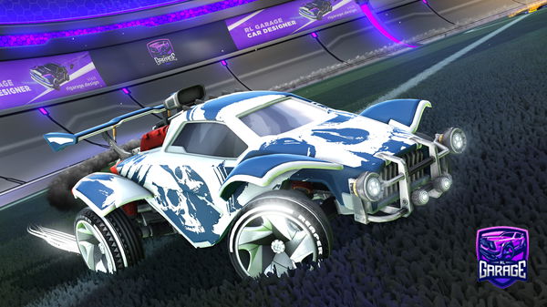 A Rocket League car design from Ap0C4_65