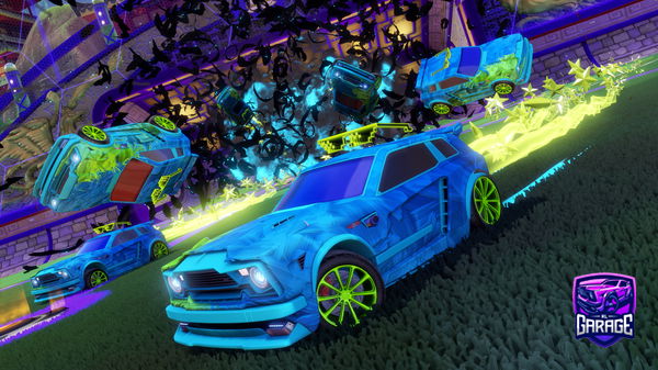 A Rocket League car design from daniel1x