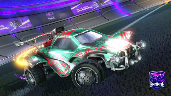 A Rocket League car design from User382778299473727