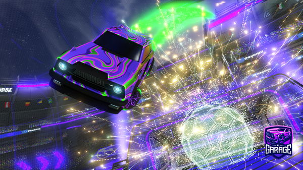 A Rocket League car design from kylemaker