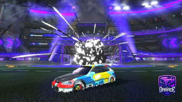 A Rocket League car design from SirTaco32