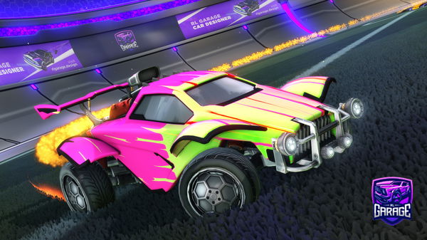 A Rocket League car design from spacevisionrrro29