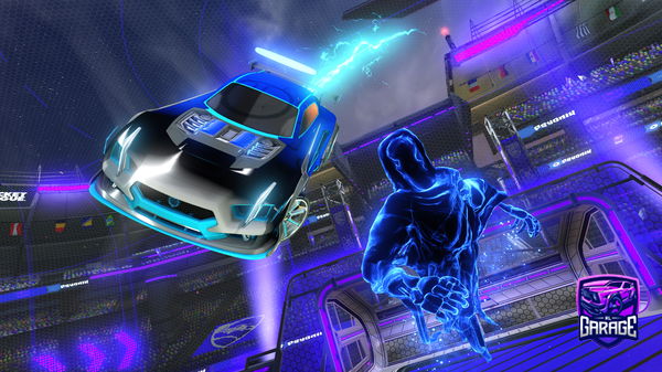 A Rocket League car design from macukato215brodo