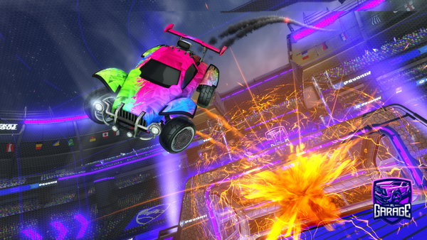 A Rocket League car design from peekabooSmallBuzzboo