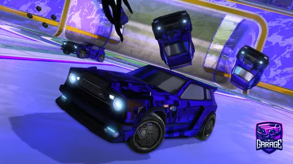 A Rocket League car design from dendajy