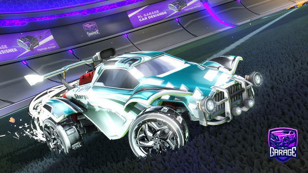 A Rocket League car design from GHXSTFVCE