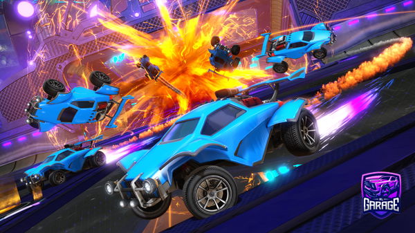 A Rocket League car design from docteagen123