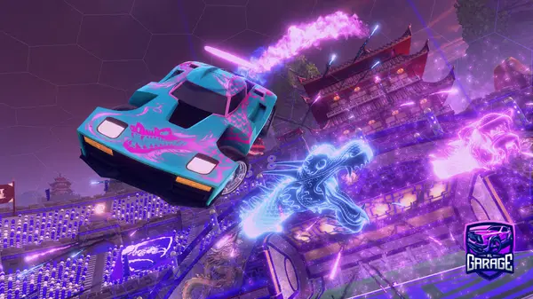 A Rocket League car design from IgglePiggIe