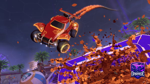 A Rocket League car design from left_twix37