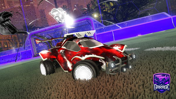 A Rocket League car design from DamagedShrew510